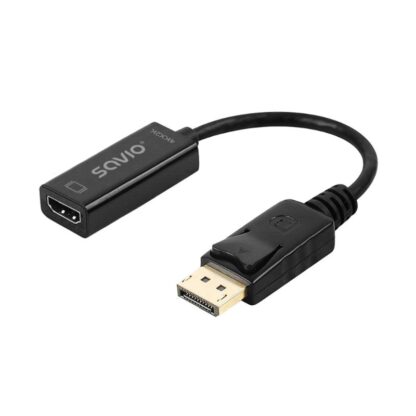 ADAPTADOR DP V1.2- HDMI V1.4 SAVIO AK-62 - Imagen 3