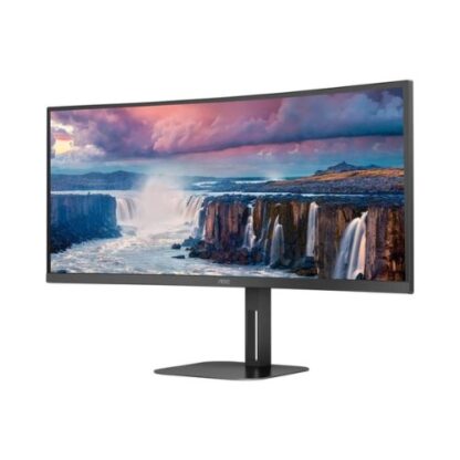 MONITOR LED 34  AOC CU34V5C NEGRO - Imagen 2