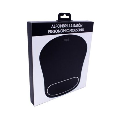 ALFOMBRILLA RATON COOL ERGONOMIC MOUSEPAD BLACK - Imagen 4