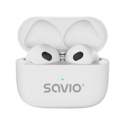 AURICULARES INALAMBRICOS SAVIO TWS-01 PRO WHITE - Imagen 2