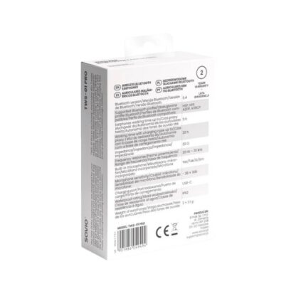 AURICULARES INALAMBRICOS SAVIO TWS-01 PRO WHITE - Imagen 6