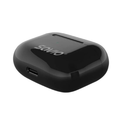 AURICULARES INALAMBRICOS SAVIO TWS-02 PRO BLACK - Imagen 5