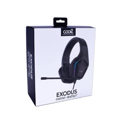 AURICULARES GAMING COOL EXODUS ADAPT. AUDIO BLACK - Imagen 4