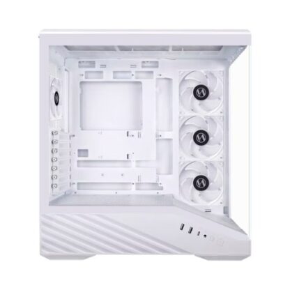 TORRE ATX LIAN LI V100 WHITE 4 VENT ARGB / MAX CPU COOL 180 - Imagen 4