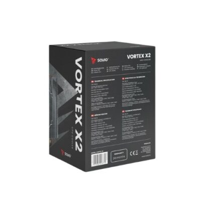DISIPADOR CPU SAVIO VORTEX X2 BLACK - Imagen 5