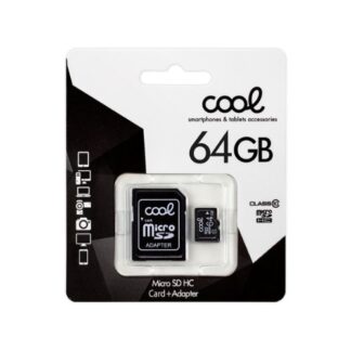 MEM MICROS SD 64GB COOL CL10+ADAPT