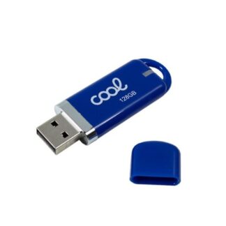 PENDRIVE 128GB USB 2.0 COOL COVER AZUL