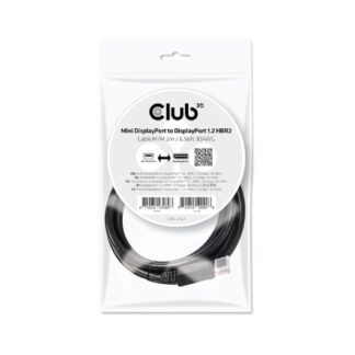 ADAPTADOR ACTIVO MINI-DP A VGA CLUB3D BLACK