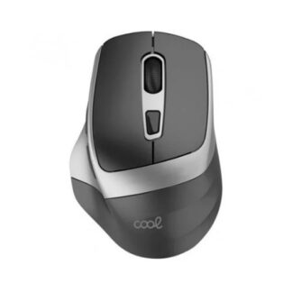 RATON INALAMBRICO COOL ERGONOMIC BLACK-SILVER