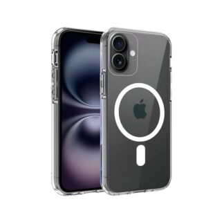 FUNDA COOL IPHONE 16 MAGNETICA TRANSPARENTE
