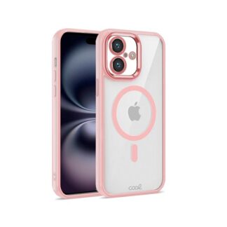 FUNDA COOL IPHONE 16 MAGNETICA ROSA