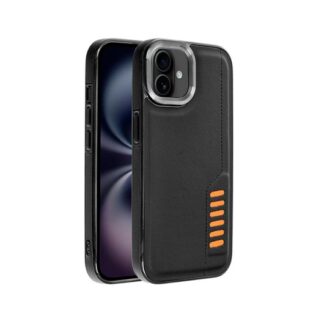 FUNDA COOL IPHONE 16 MILANO NEGRO