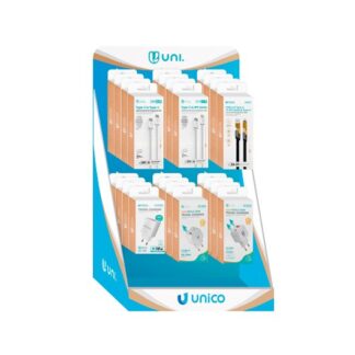 EXPOSITOR+6 REF UNI (4UXREF=24U) CABLES+CARGADORES