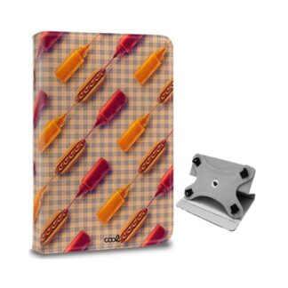 FUNDA COOL TABLET 9.7-11  CUADRADA HOT DOGS