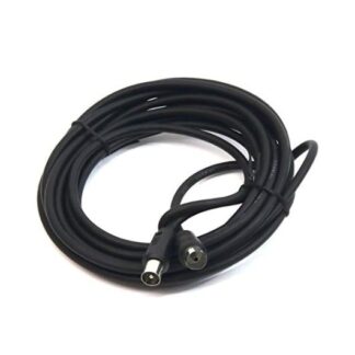 CABLE ANTENA PEPEGREEN NEGRO 5M M/H