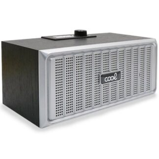 ALTAVOZ BLUETOOTH COOL RETRO 20W NEGRO-PLATA