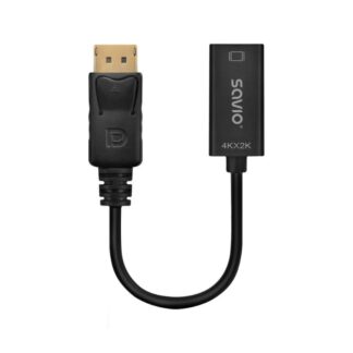 ADAPTADOR DP V1.2- HDMI V1.4 SAVIO AK-62