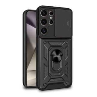 FUNDA COOL SAMSUNG S928 GALAXY S24 ULTRA RING NEGR