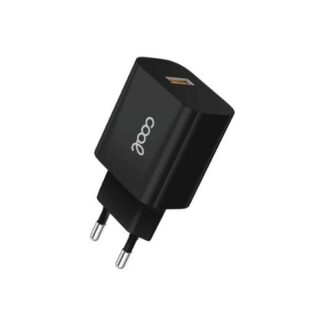 CARGADOR COOL 1USB 12W 2.4 AMP BLACK
