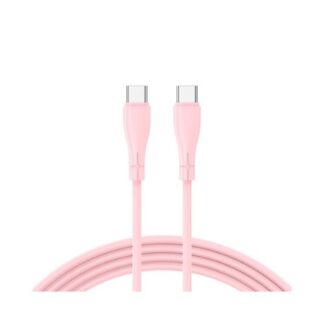 CABLE COOL USB-C A USB-C 1M SILICONA PINK