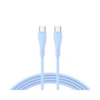 CABLE COOL USB-C A USB-C 1M SILICONA BLUE