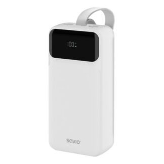 POWERBANK SAVIO 30000MAH BA-11 WHITE