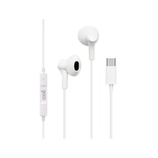 AURICULARES  MICRO COOL STEREO TIPO-C WHITE