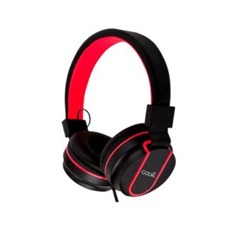 AURICULARES CASCOS COOL TORONTO BLACK-RED