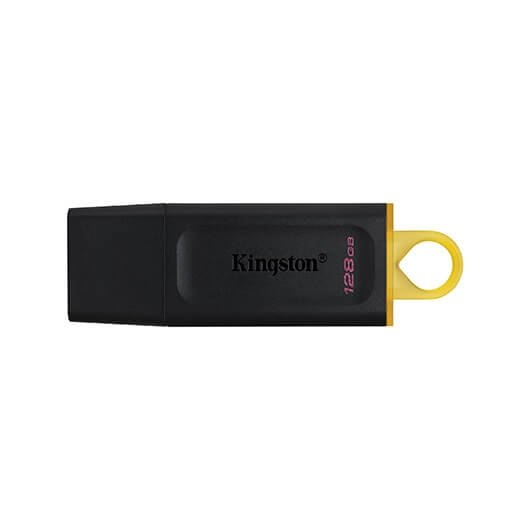 PENDRIVE 128GB USB 3.2 KINGSTON DT EXODIA NEGRO/AMARILLO