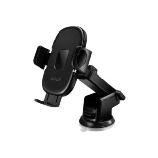 SOPORTE COCHE COOL VENTOSA ONE CLICK NEGRO