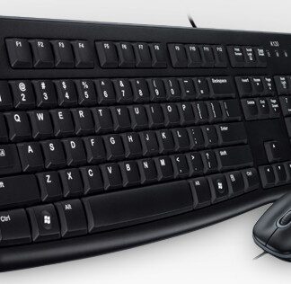 TECLADO+RATÓN LOGITECH MK120 NEGRO