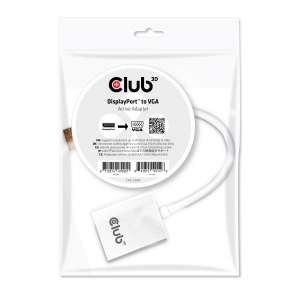 ADAPTADOR ACTIVO CLUB3D DP A VGA WHITE