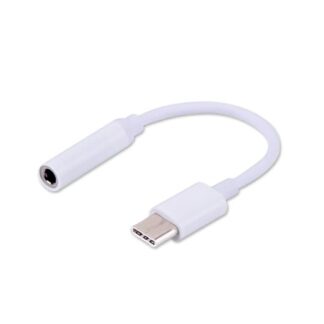 ADAPTADOR USB-C A JACK 3.5 SAVIO AK-35 WHITE