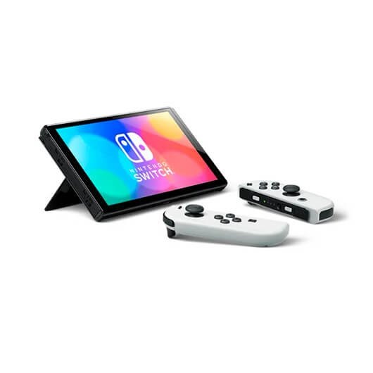 CONSOLA NINTENDO SWITCH OLED BLANCA - Imagen 3