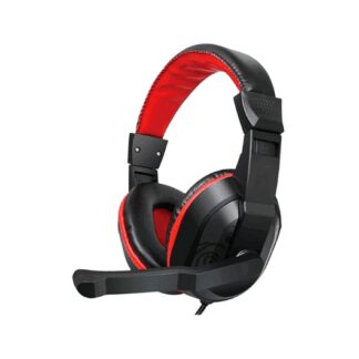 AURICULARES OFICINA COOL DUBLIN BLACK-RED