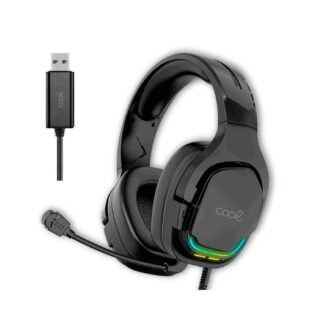 AURICULARES GAMING COOL TUNED USB 7.1 BLACK