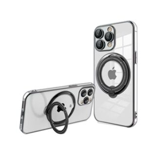 FUNDA COOL IPHONE 15 PRO MAGNETICA RING NEGRO