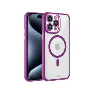 FUNDA COOL IPHONE 15 PRO MAGNETICA VIOLETA