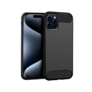FUNDA COOL IPHONE 15 PRO CARBON NEGRO