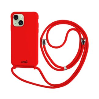 FUNDA COOL IPHONE 15 PLUS ROJO