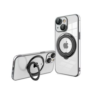 FUNDA COOL IPHONE 15 PLUS MAGNETICA RING NEGRO