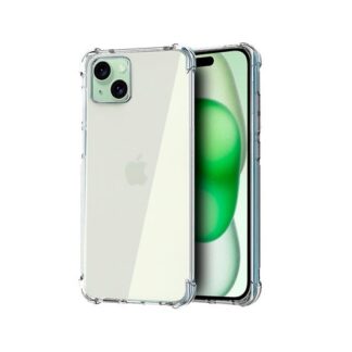 FUNDA COOL IPHONE 15 PLUS TRANSPARENTE