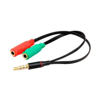 ADAPTADOR COOL DOBLE JACK 3.5MM AUX