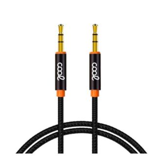CABLE COOL JACK 3.5MM AUDIO NEGRO