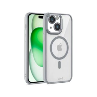 FUNDA COOL IPHONE 15 MAGNETICA PLATA
