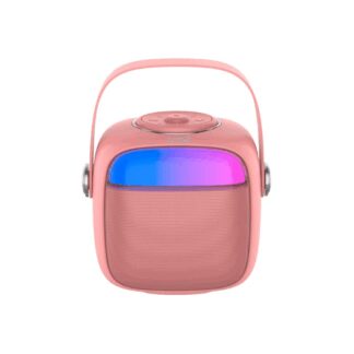 ALTAVOZ KARAOKE COOL MINI KARAOKE 6W ROSA