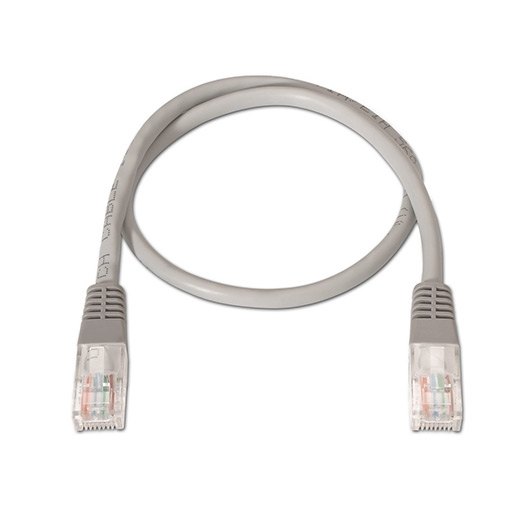 CABLE RED UTP CAT6 RJ45 AISENS 0.5M GRIS - Imagen 4