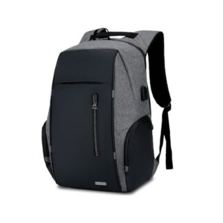MOCHILA PORTATIL 15-16  COOL REPORT BLACK-GREY