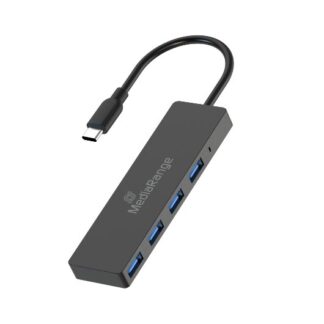 HUB MEDIARANGE USB-C 4XUSB 3.0