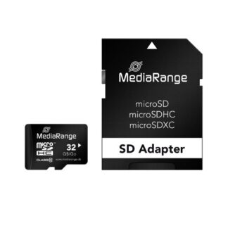 MEM MICRO SDHC 32GB MEDIARANGE + ADAPTADOR SD